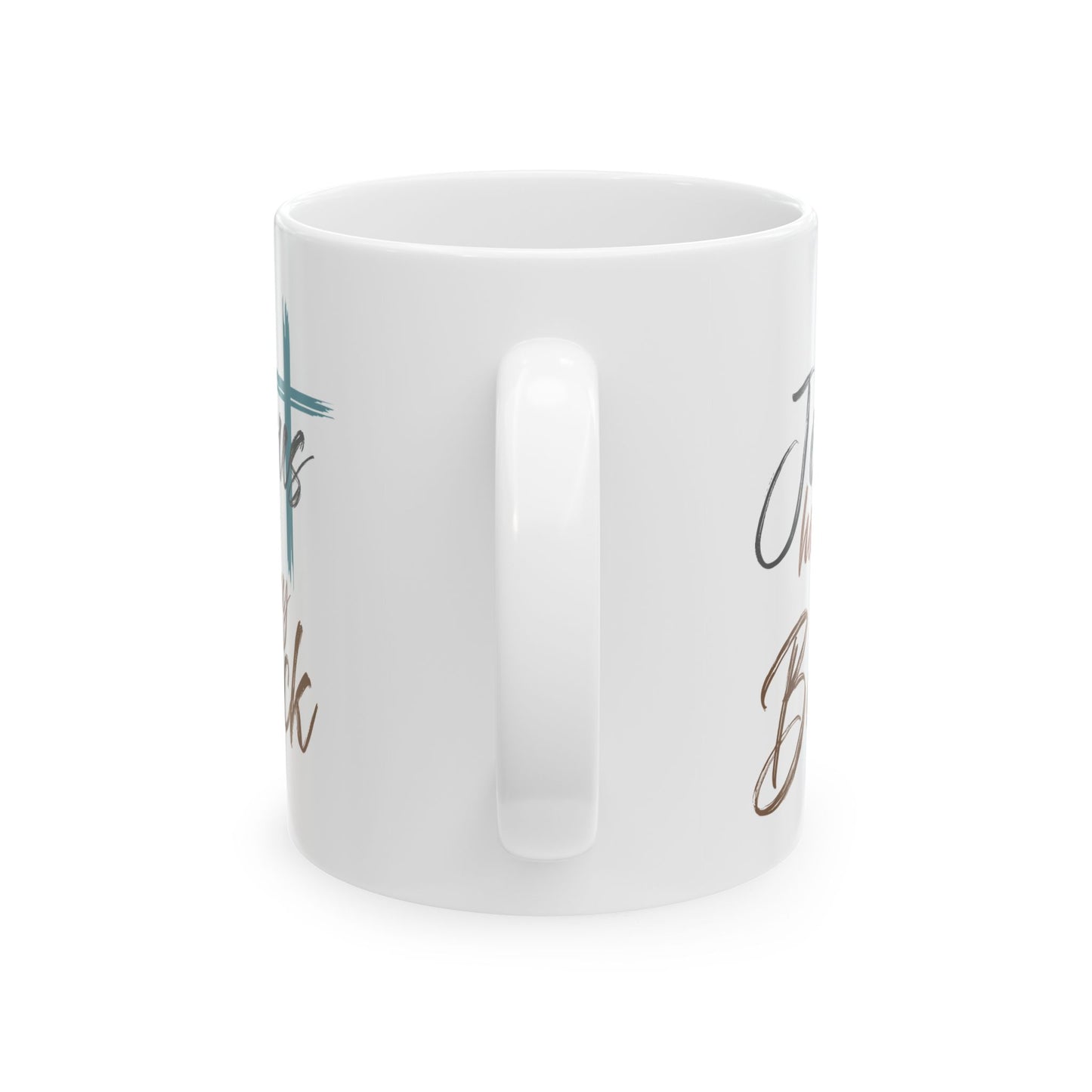 Religious Mug - Jesus Has My Back