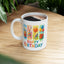 Birthday Mug - Happy Birthday Brushstroke Design