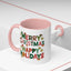 Christmas Mug - Merry Christmas Happy Holidays Decorative Text