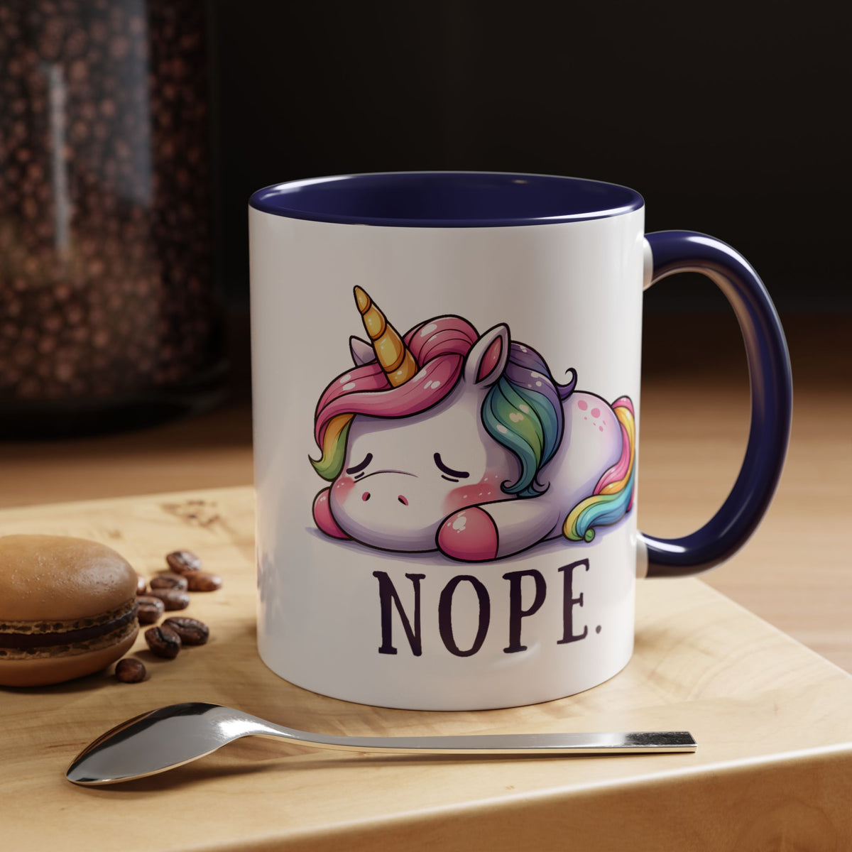 Humor Mug - Nope Unicorn