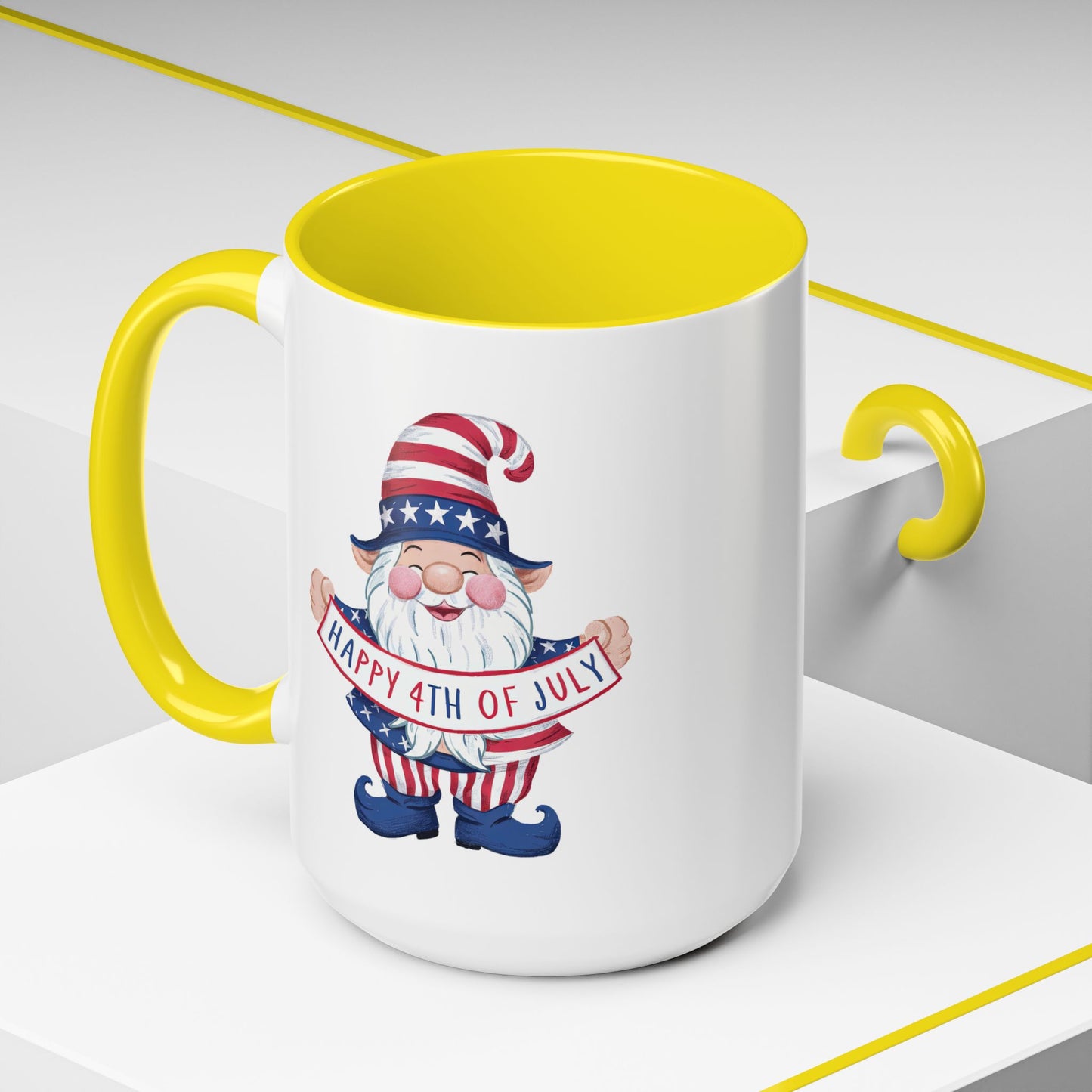 4th of July Mug - American Gnome 13