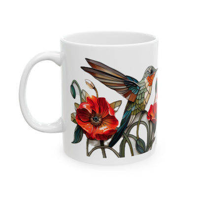 Artistic Mug - Hummingbirds
