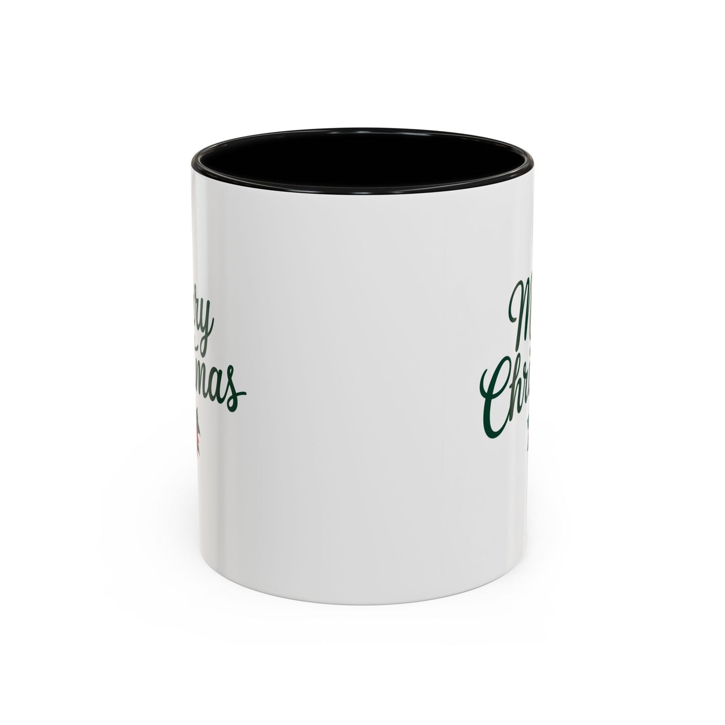Christmas Mug - Merry Christmas Green Text