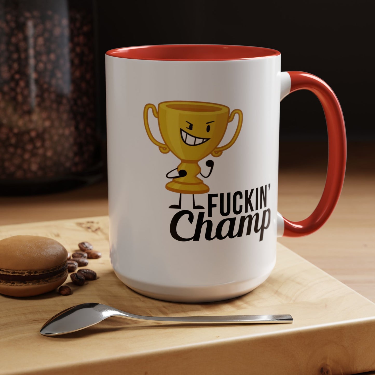 Adult Mug - Fuckin' Champ