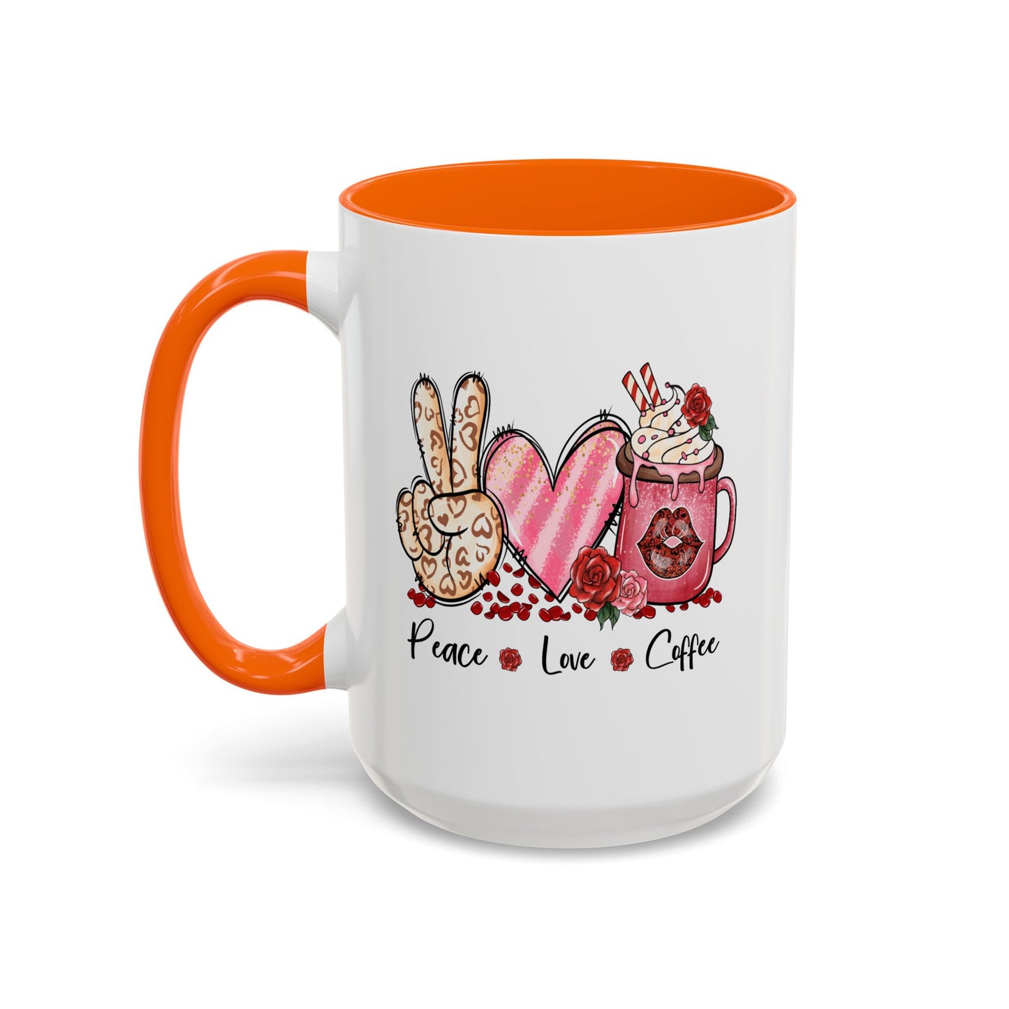 Humor Mug - Peace Love Coffee