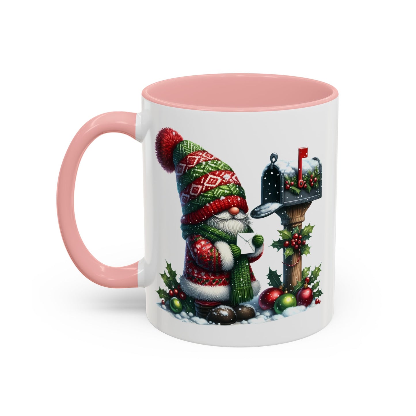 Christmas Mug - Gnome and Mail