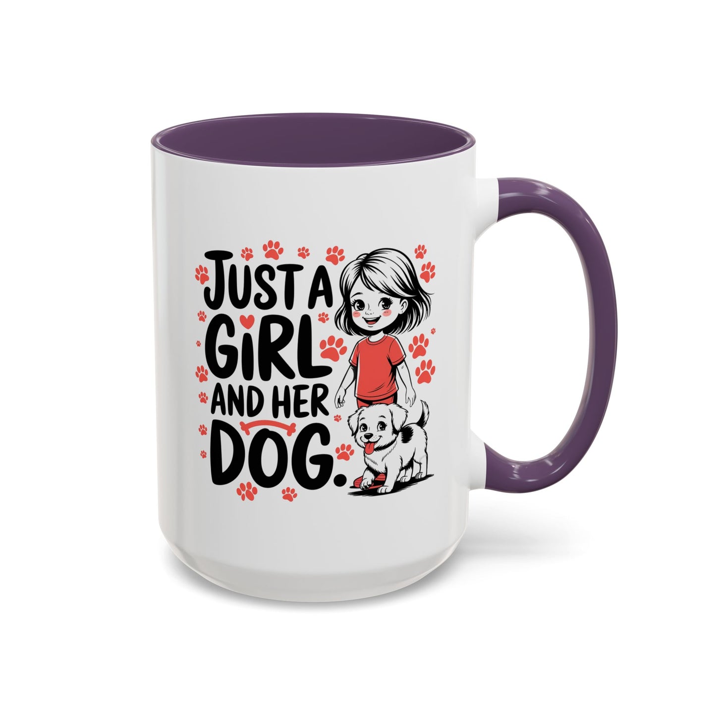 Animal Mug - Just a Girl and Her Dog