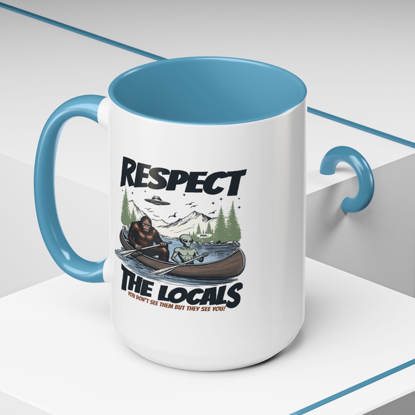 Alien Mug - Respect The Locals