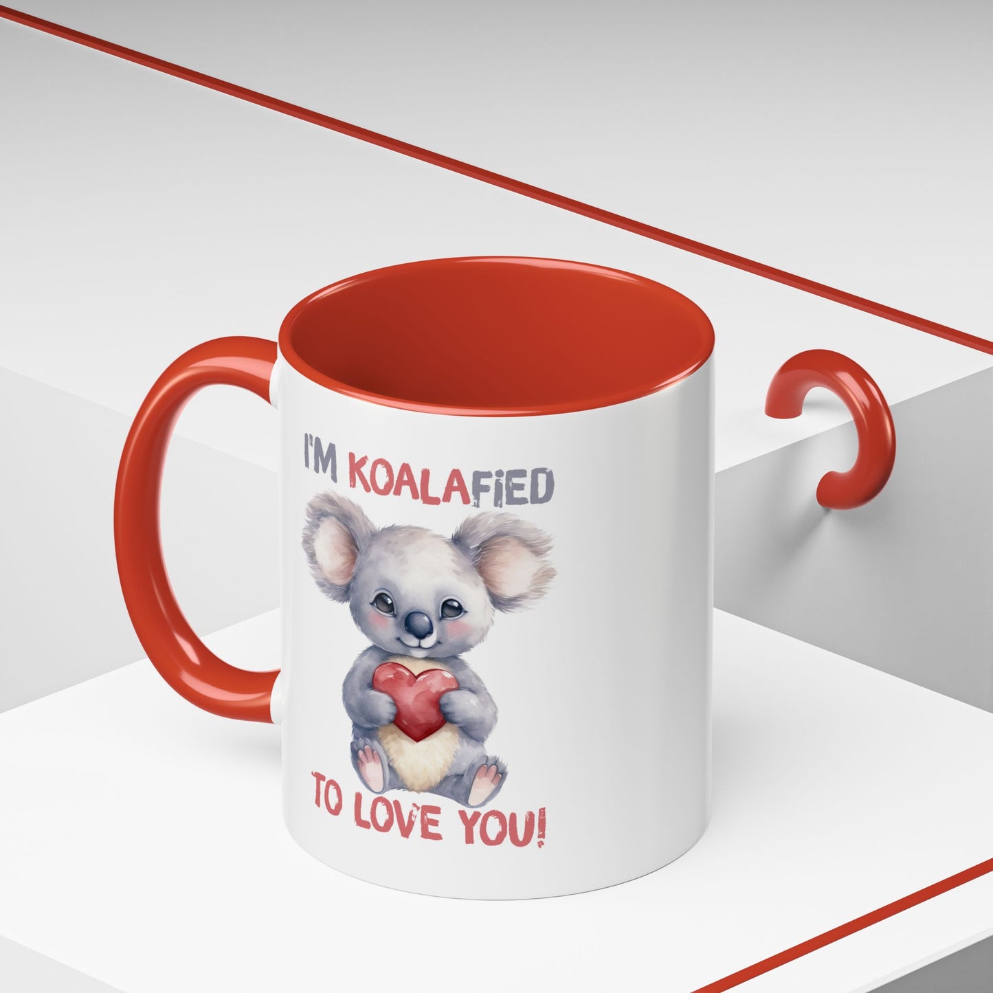 Valentine's Day Mug - I'm Koalafied To Love You