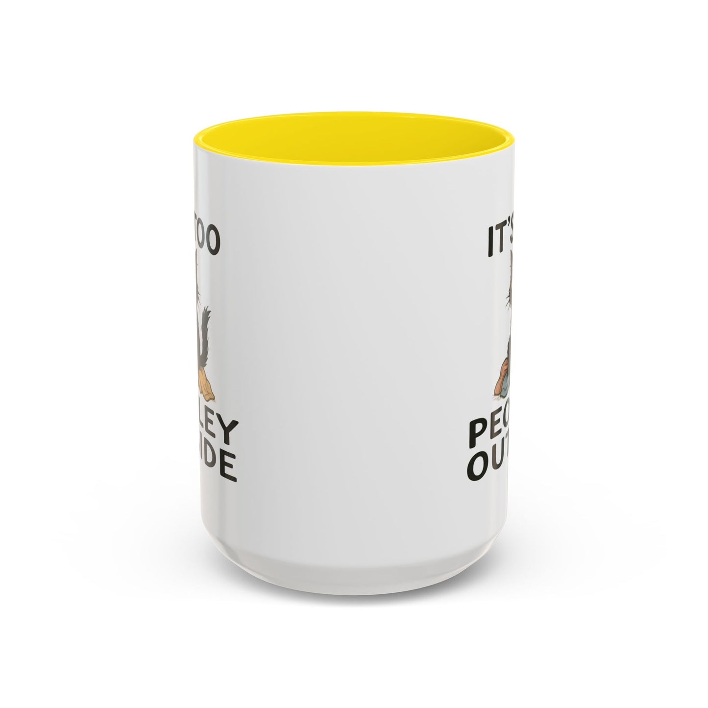 Animal Mug - It's Too Peopley Outside