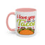 Anniversary Mug - I Love You More Than Tacos