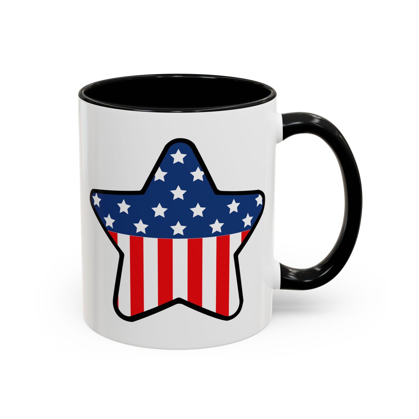 4th of July Mug - Star American Flag 2