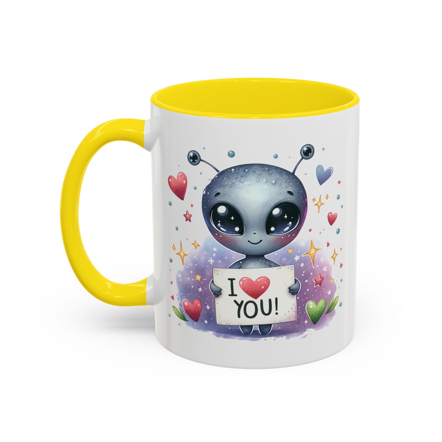 Anniversary Mug - I Love You Alien