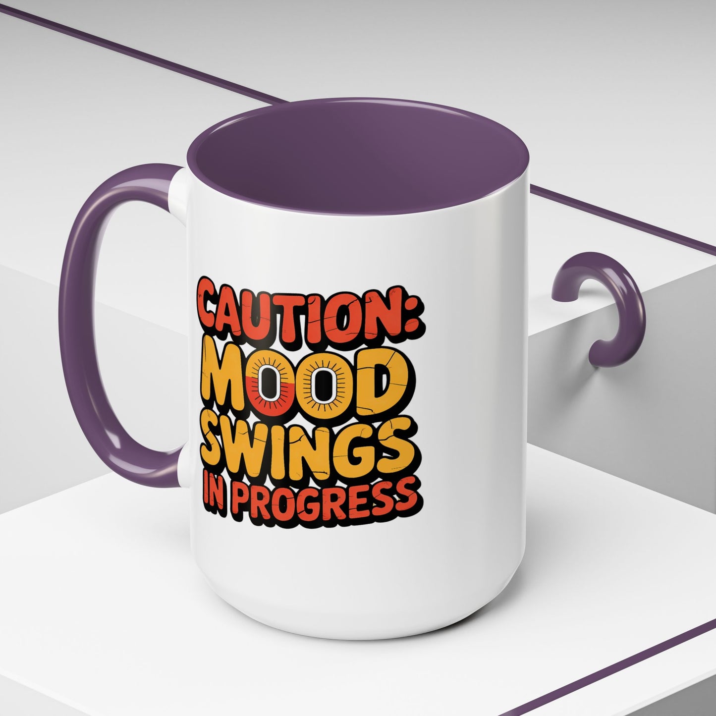 Humor Mug - Caution Mood Swings in Progress