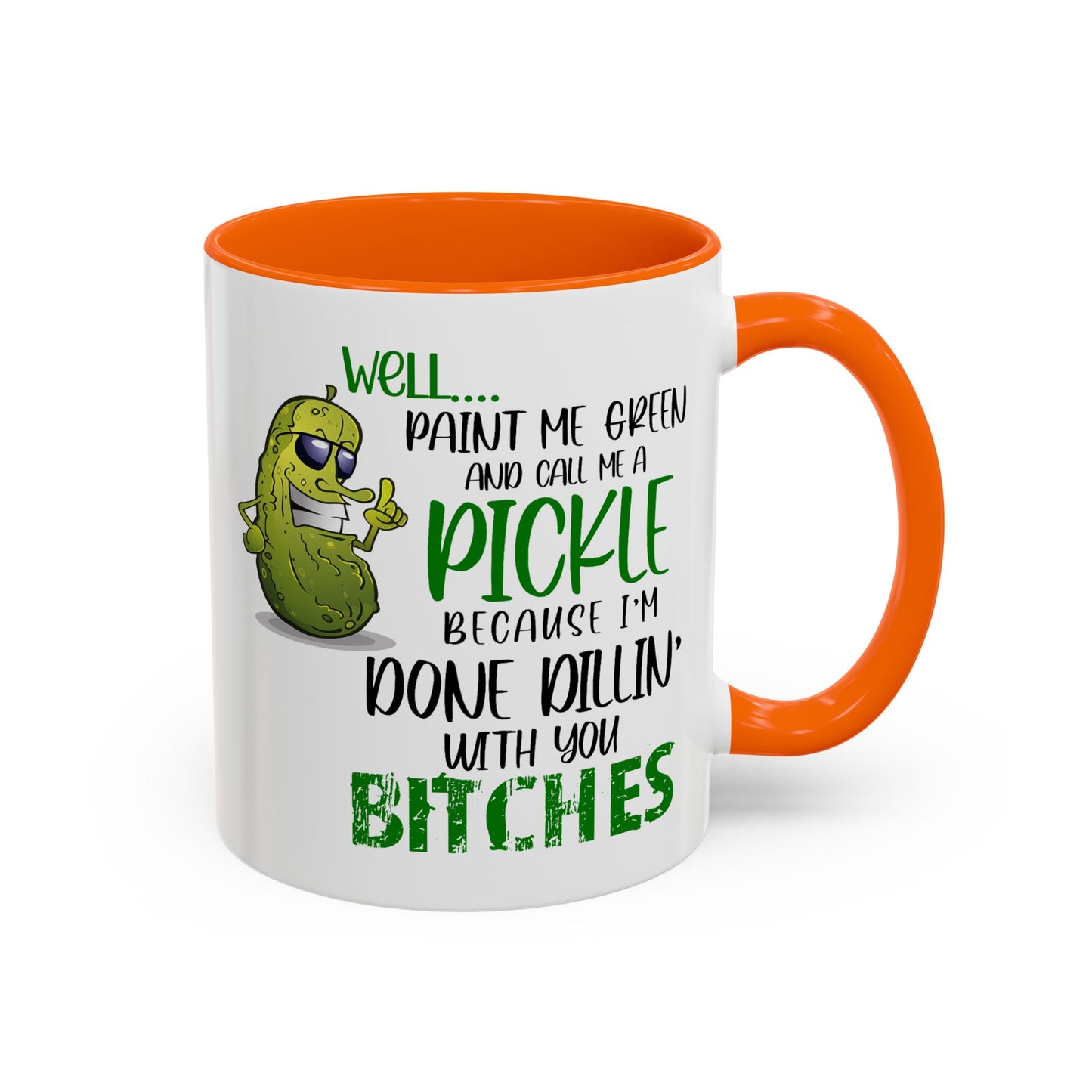 Adult Mug - Well Paint Me Green