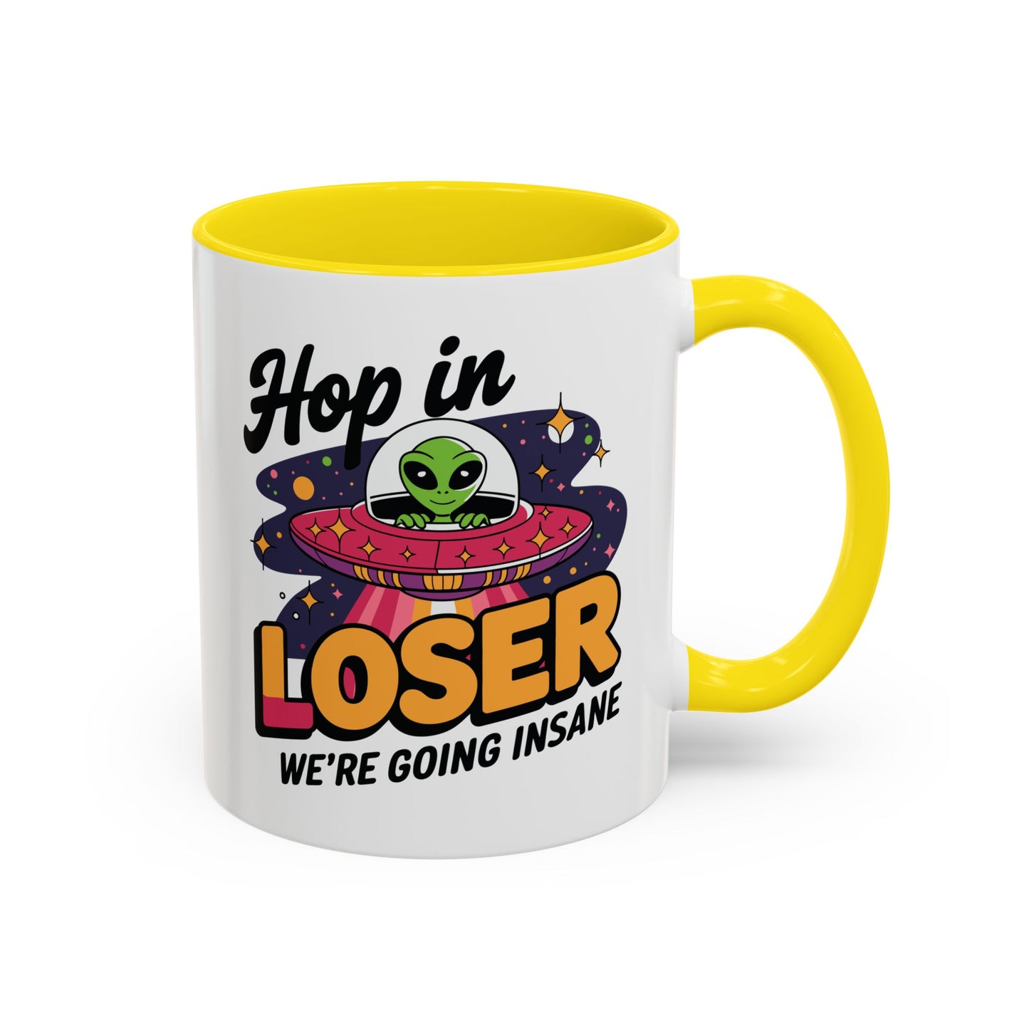 Alien Mug - Hop In Loser