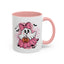 Halloween Mug - Ghost With Pink Bow