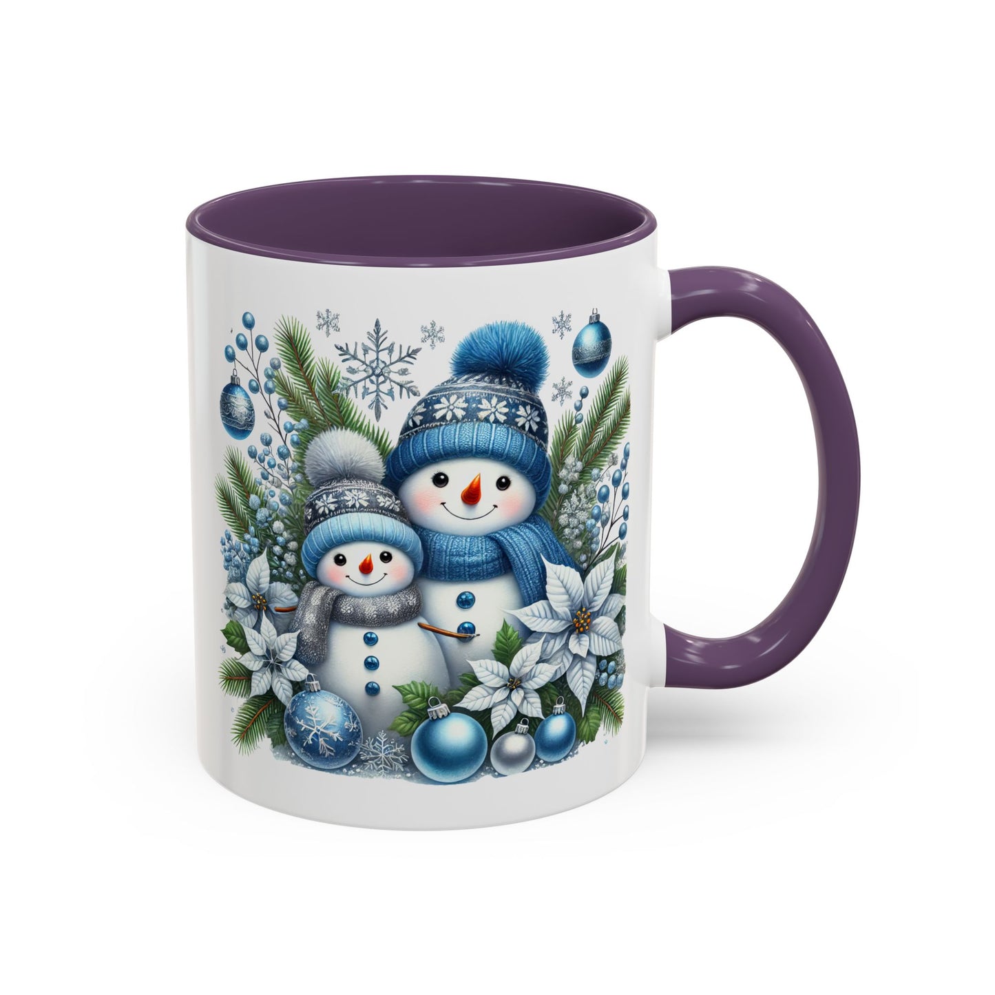 Christmas Mug - Blue Snowman Child