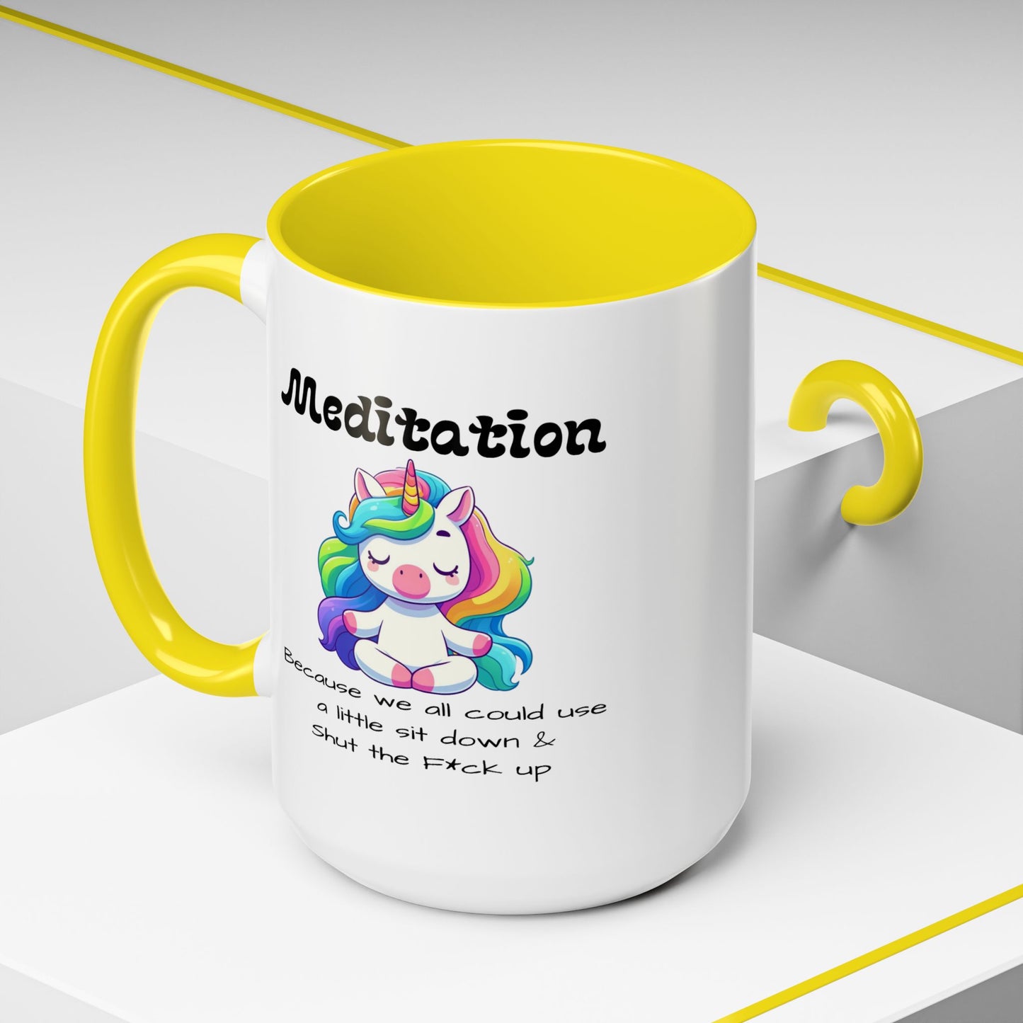 Adult Mug - Meditation Unicorn