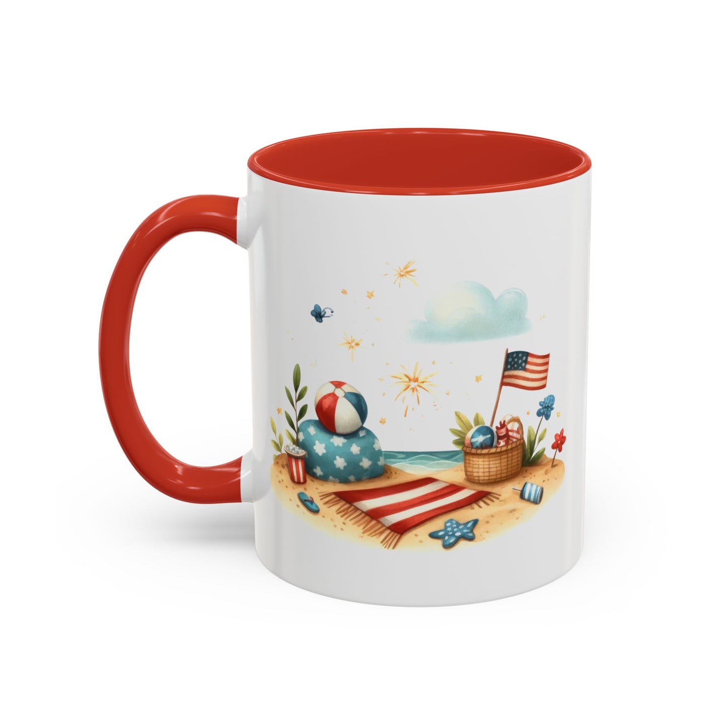 4th of July - Beach Flag