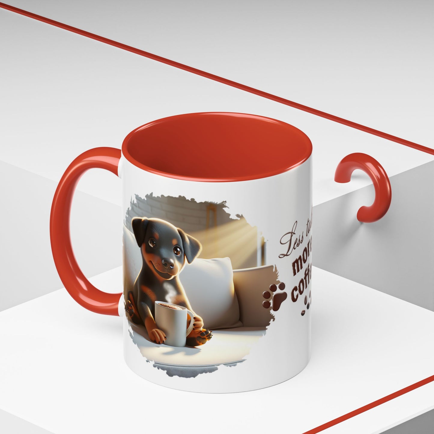 Animal Mug - Dog Coffee Wrap 16