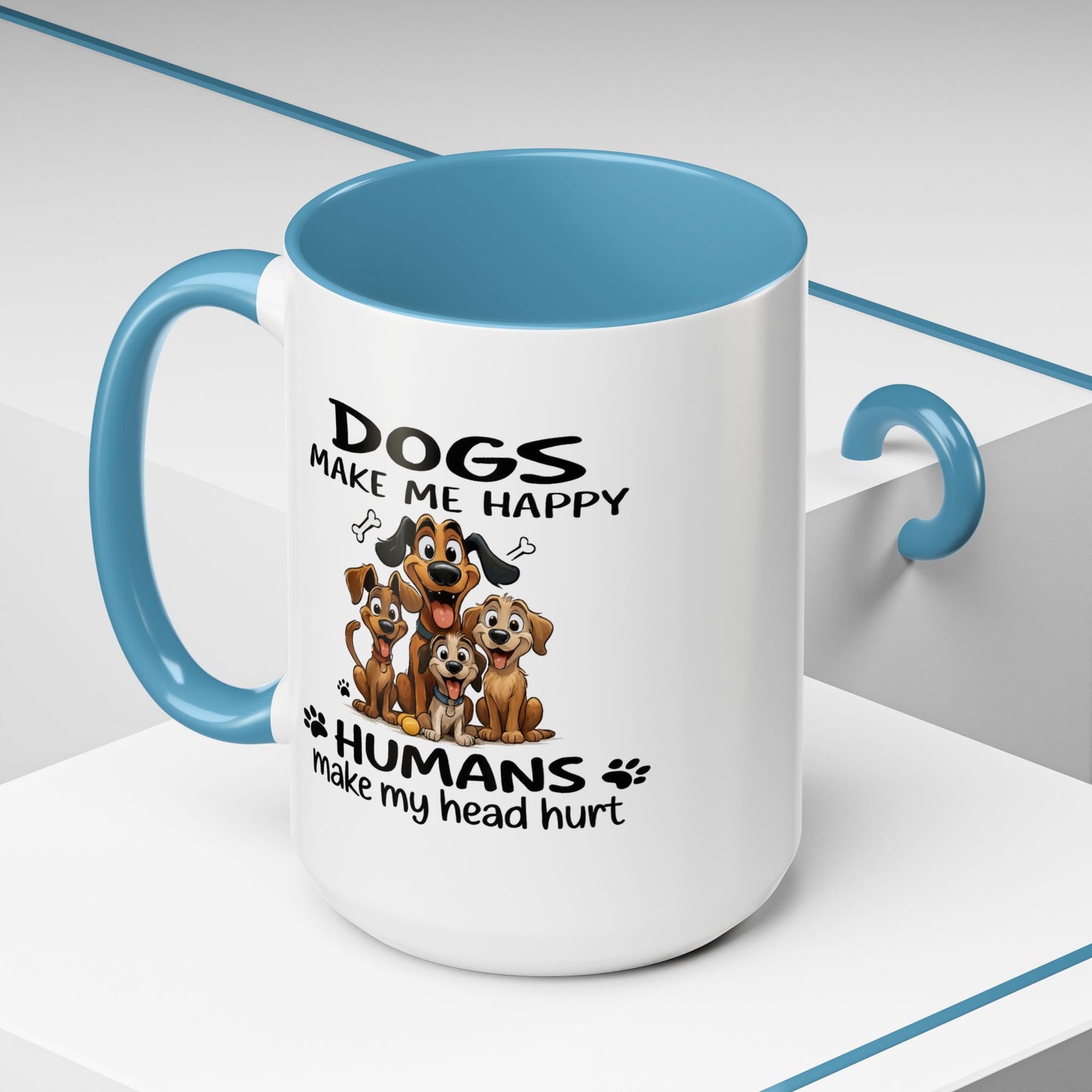 Animal Mug - Dogs Make Me Happy