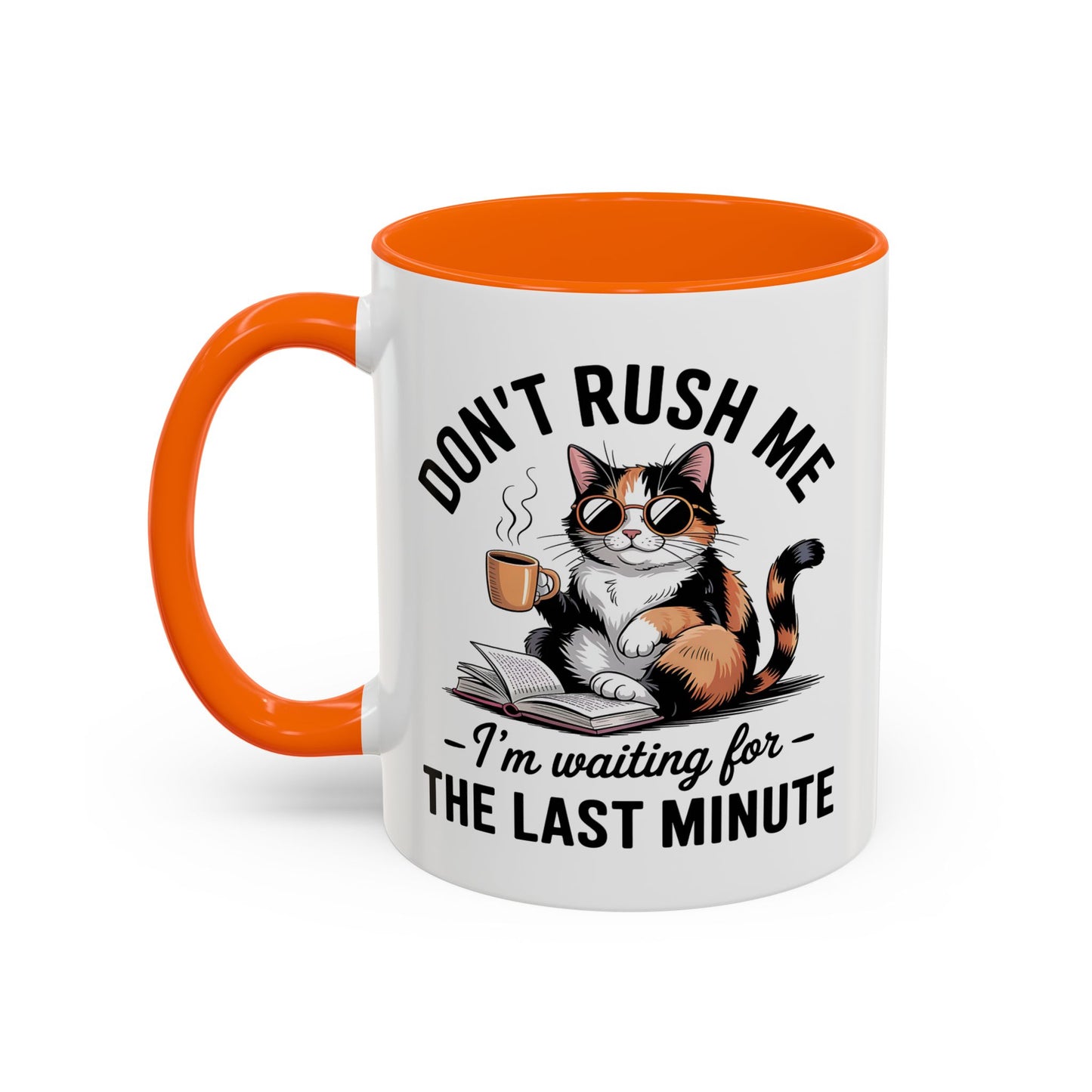 Humor Mug - Don't Rush Me Cat