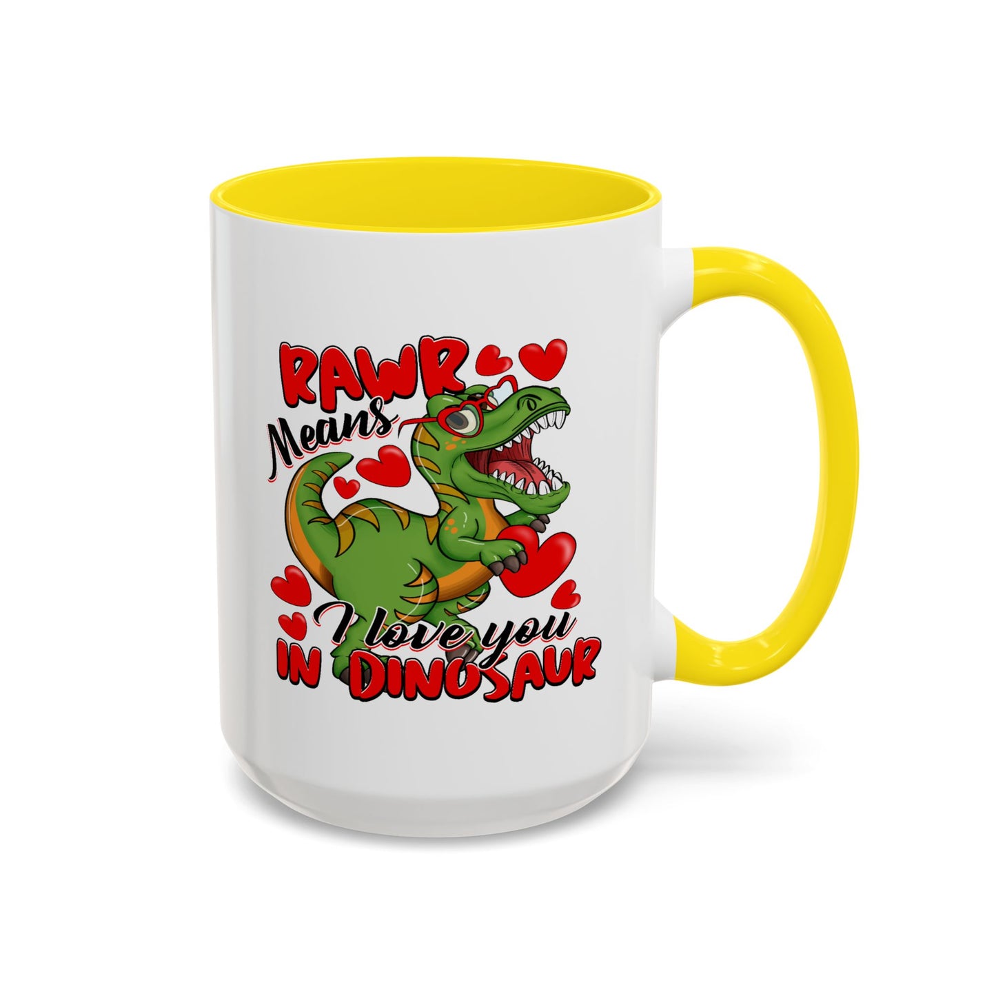 Anniversary Mug - Rawr Means I Love You
