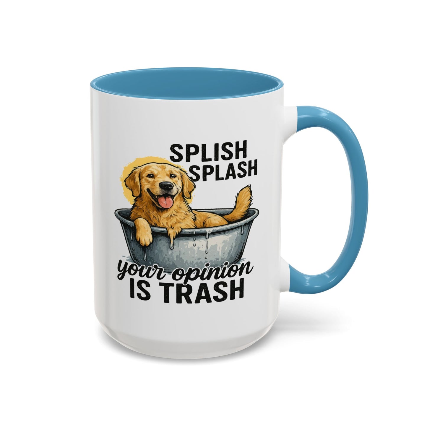 Animal Mug - Splish Splash Your Opinion Is Trash