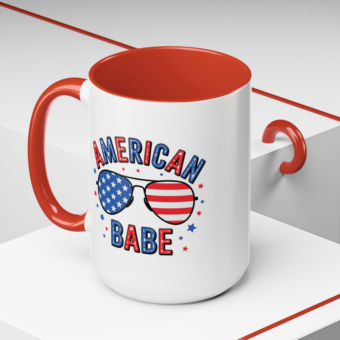 4th of July Mug - American Babe Sunglasses