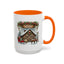 Christmas Mug - Reindeer Barn Sleigh Reindeer