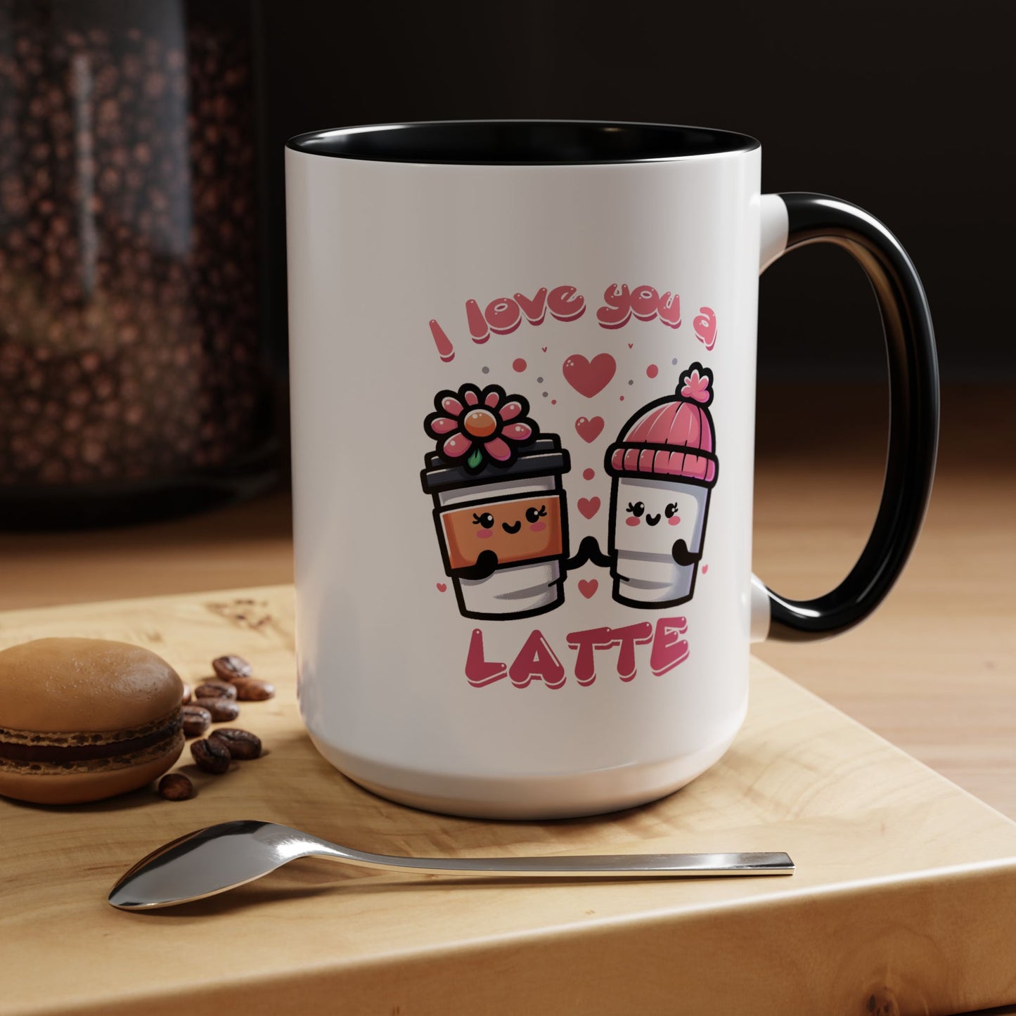 Anniversary Mug - I Love You a Latte Cute