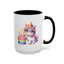 Birthday Mug - Unicorn Candles