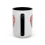 Mother's Day Mug - Love You Mom Retro Heart