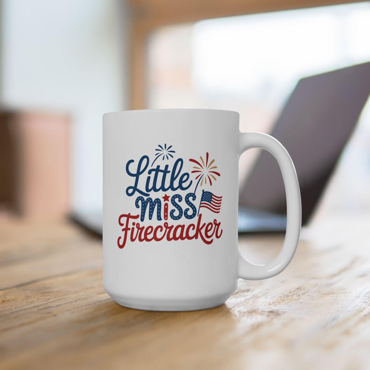 4th of July Mug - Little Miss Firecracker