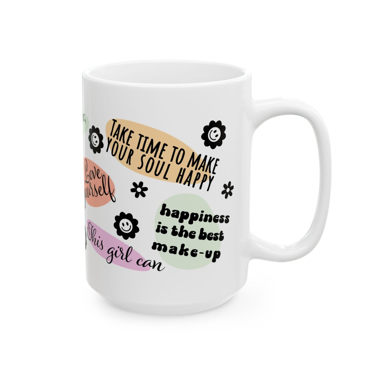 Motivation Mug - Be Your Own Reason to Smile