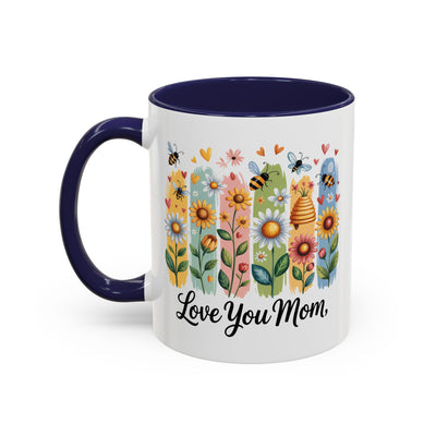 Mother's Day Mug - Love You Mom Beehive