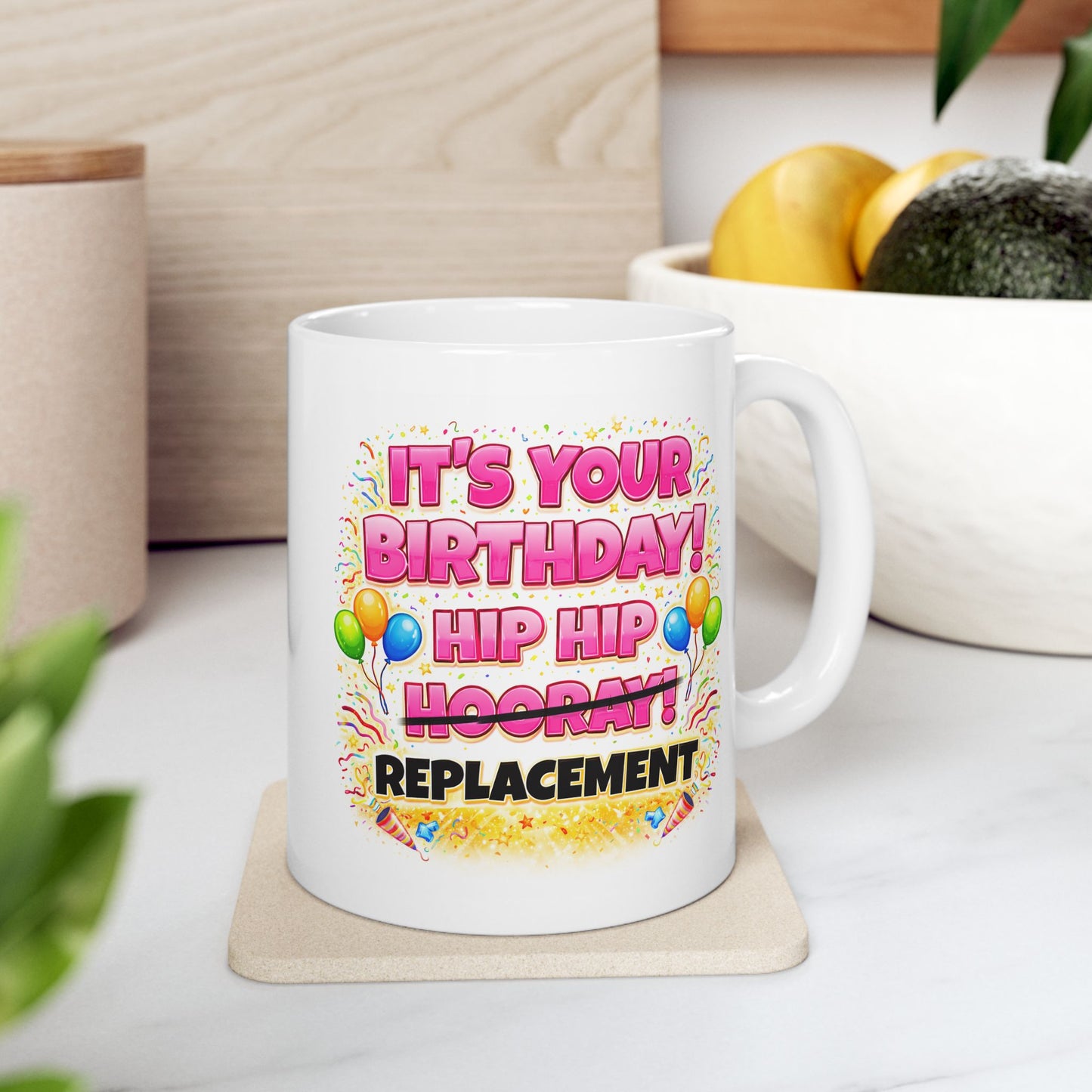 Birthday Mug - Hip Hip Hooray (Female)
