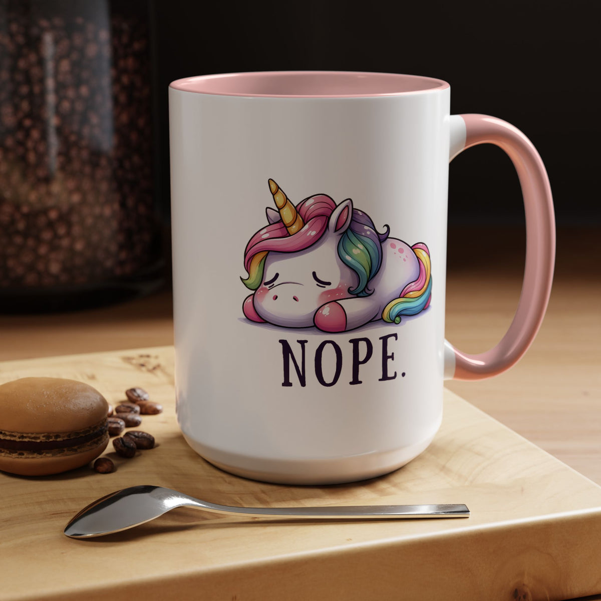 Humor Mug - Nope Unicorn