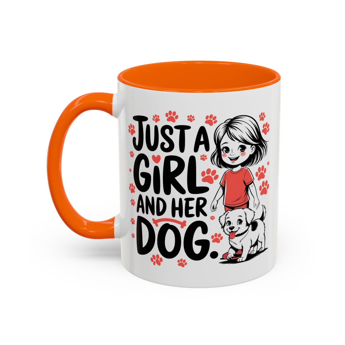 Animal Mug - Just a Girl and Her Dog