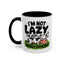 Humor Mug - I'm Not Lazy I'm Just Energy-Efficient