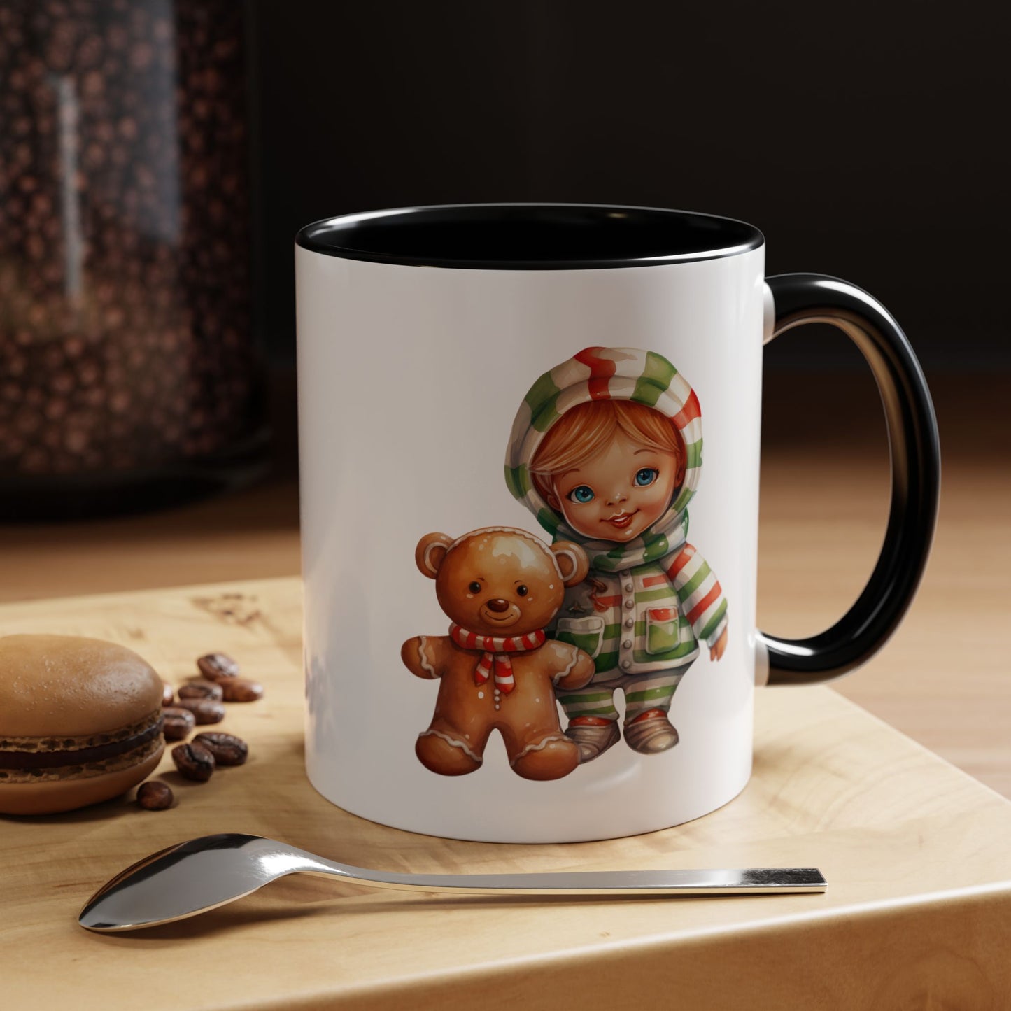 Christmas Mug - Gingerbread Man & Girl