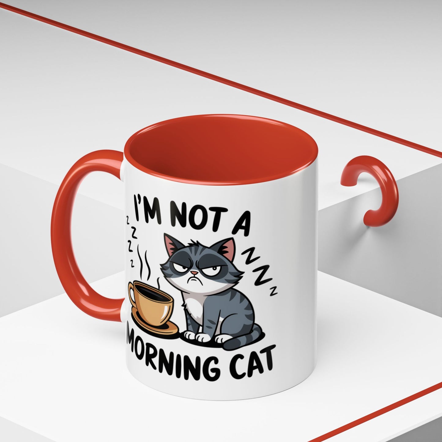 Animal Mug - I'm Not a Morning Cat