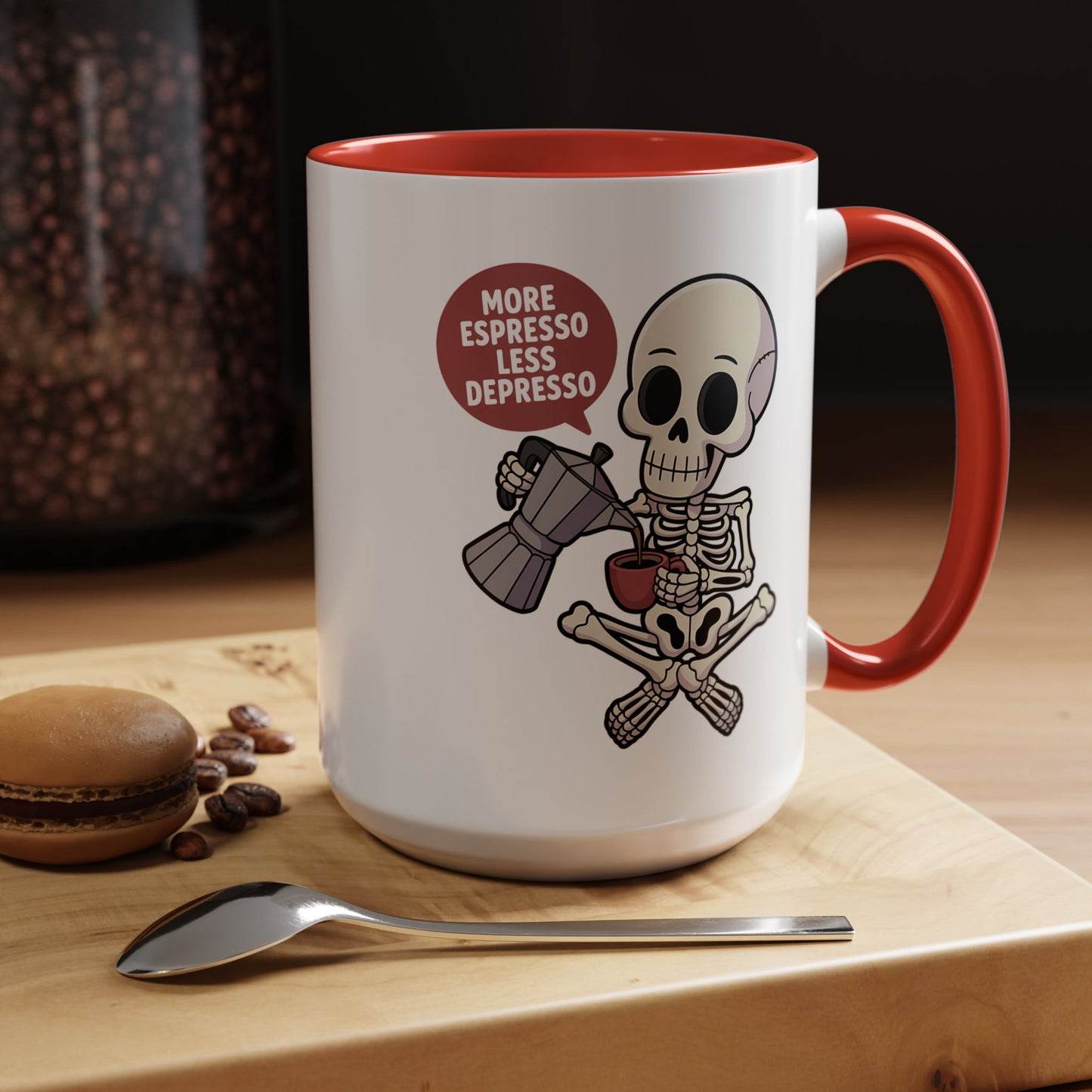 Halloween Mug - More Espresso Less Depresso