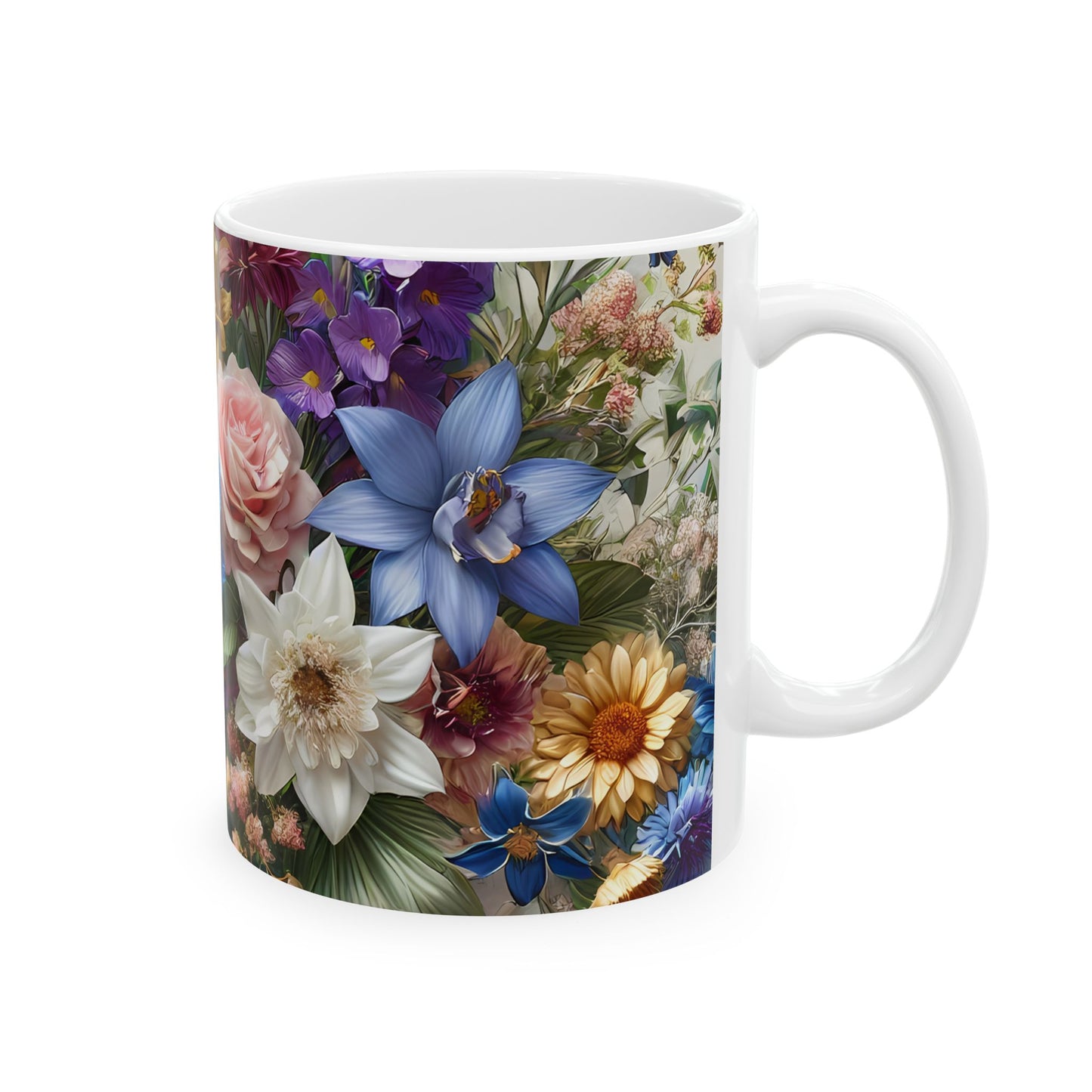 Artistic Mug - Flower Bouquet
