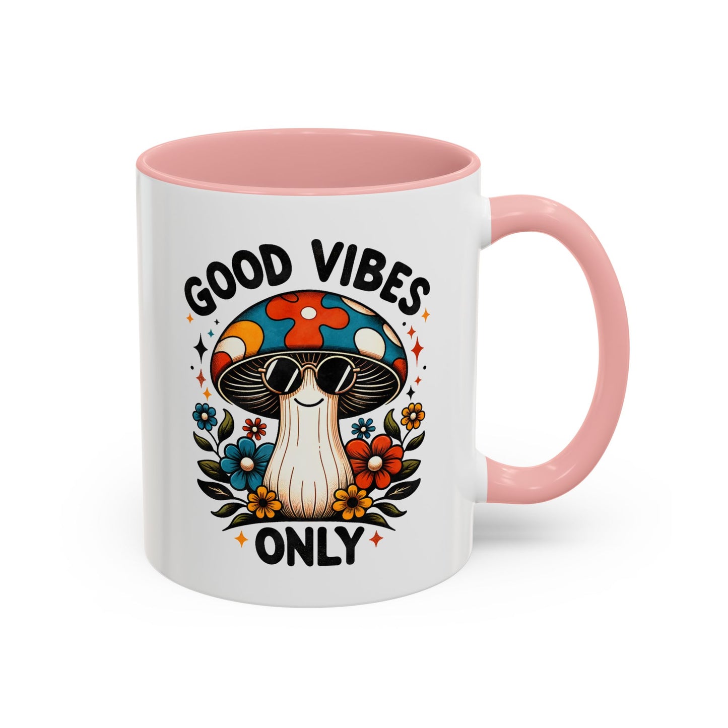 Wellness Mug - Good Vibes Only Mushroom