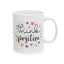 Wellness Mug - Think Positive Flowers