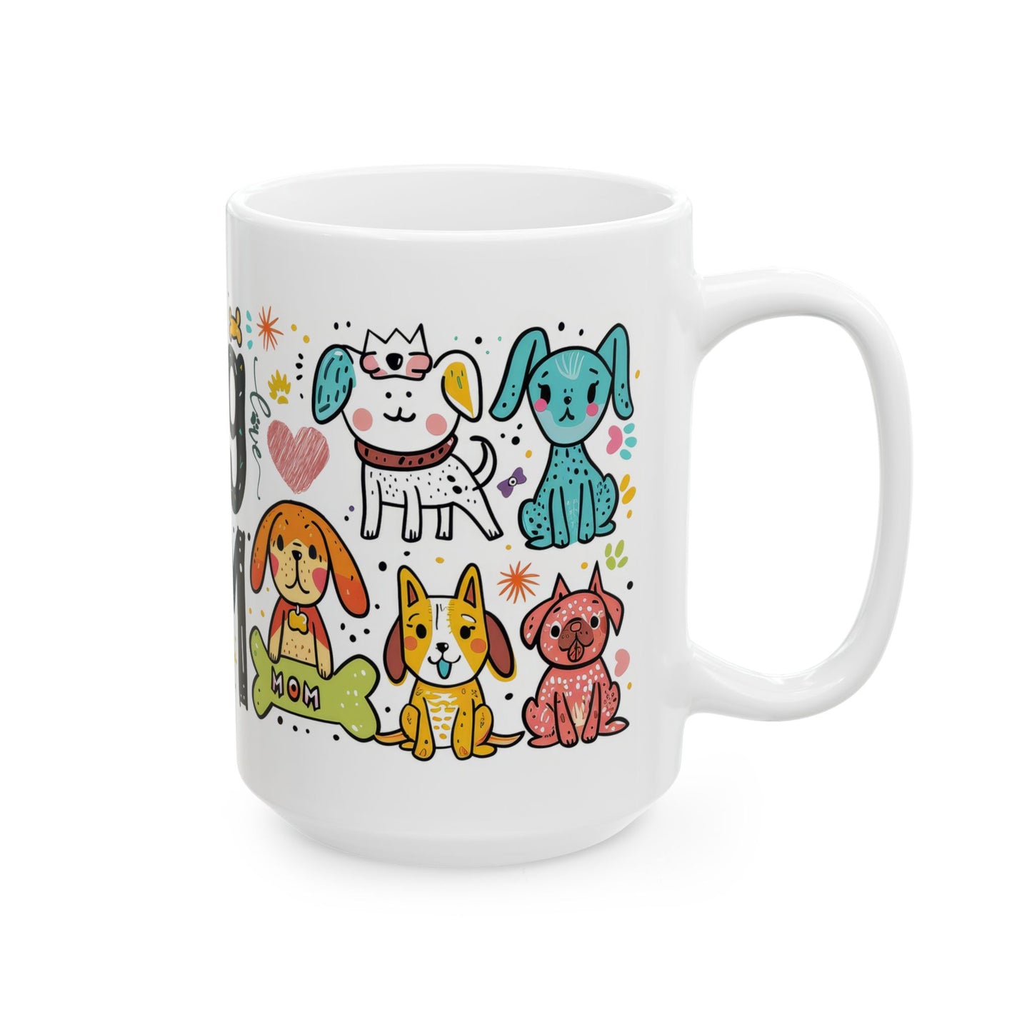 Animal Mug - Dog Mom Wrap 1
