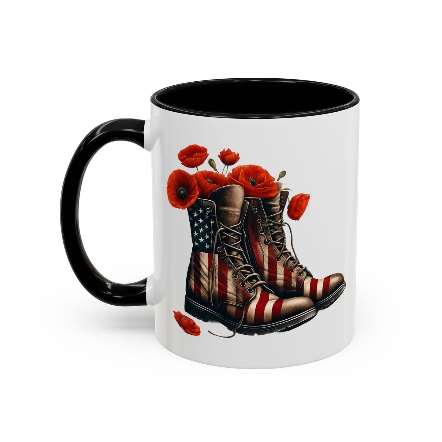 4th of July Mug - Fallen Soldier Boots