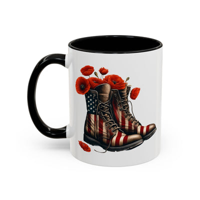 4th of July Mug - Fallen Soldier Boots